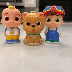 CoComelon Figures JJ TomTom‎ Bingo Dog Toy Cake Topper Playset